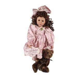 The Doll Maker And Friends Lil Bear Tales Doll 10/300 Linda Park 18" #03030